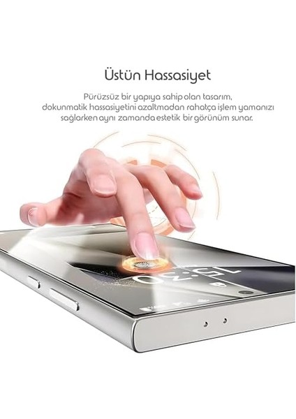 S24 Ultra Için Kurulum Ekran Otomatik Toz Toplayan Hava Kabarcığı Bırakmayan Dokunmatiği ve Görüntü Kalitesini Etkilemeyen Ekranı Tam Kaplayan Cam fiyatları