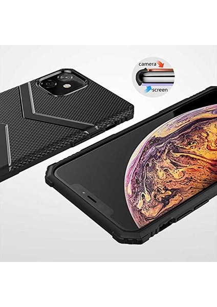 11 ile Uyumlu Için Hank Silikon Cep Telefonu Kılıfı, Lacivert modelleri