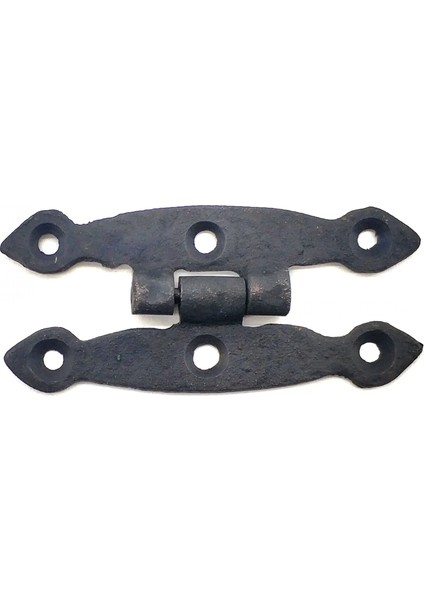 Antika Tarz Dekoratif Pirinç Dar Menteşe - 75X39 Mm, Oksit