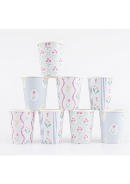 - Bloomsbury Çiçek Desenli - 8 Adet fiyatları