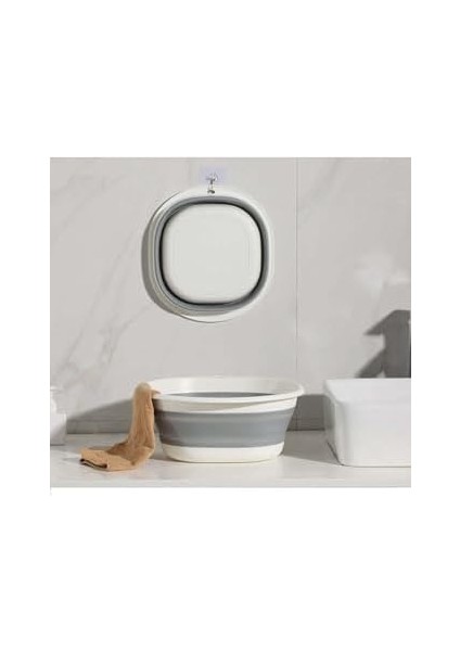 Kapısı Katlanır Badya Akordiyon Silikon Leğen (10 Litre Badya) modelleri