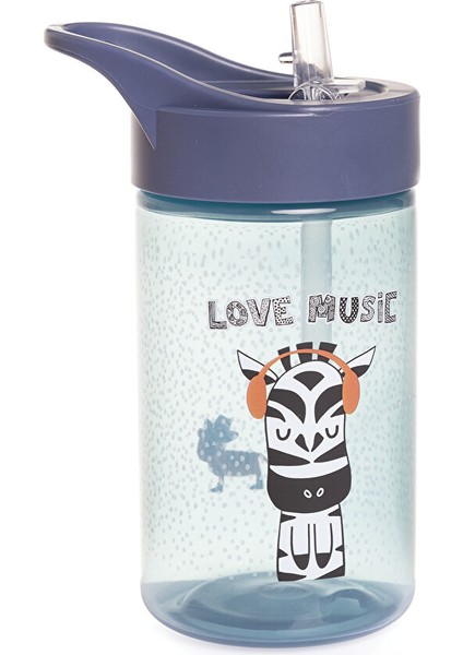 Zebra Desenli Pipetli Matara Suluk Pp 430 cc fiyatları