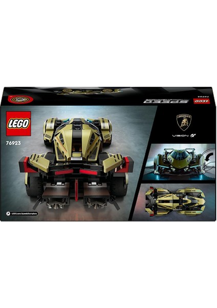 Speed Champions Lamborghini Lambo V12 Vision Gt Süper Araba 76923 modelleri