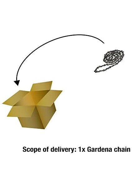 4049-20 4049-20-8" Tcs Li 18/20 Teleskopik Çubuk Testere Için Zincir. Zincir Aralığı: 3/8". Bağlantı Genişliği: 0,043" / 1,1 Mm, Gümüş modelleri