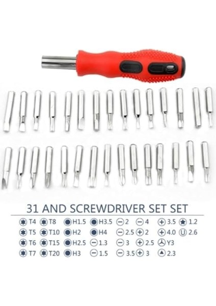 31 Parça Tornavida Uç Tamir Seti Taşınabilir Yumurta Tornavida fiyatları