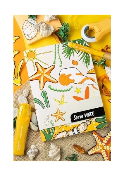 Defter 15 x 21 Cızgılı Desenli Hardal Sarı modelleri