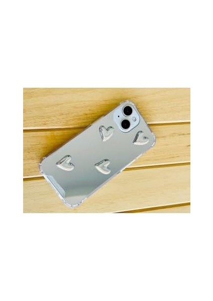 Go Aksesuar 14 Plus - 15 Plus ile Uyumlu Aynalı Tasarımlı Kenarları Silikon Kılıf fiyatları