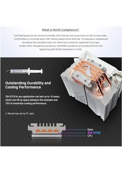Zm-Stc9 Super Iletken 4gr Yuksek Macun Iletkenlik 9.1 W/m-K fiyatları