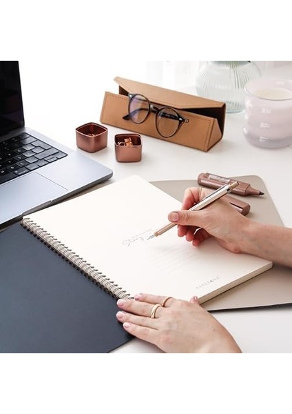 Siyah Karton Kapak 70 Yaprak 110 Gram Noktalı Not Defteri fiyatları