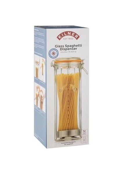 Spagetti Faset Kavanoz, Mandallı Kilitli, 2 Litre Konserve Kavanozu, Şeffaf, 2 Litre fiyatları