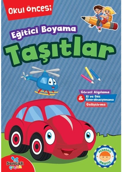 Eğitici Boyama - Taşıtlar