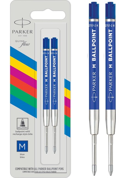 Pk Ekonomik Tükenmez 2&apos;li Bls, M Uç, Mavi