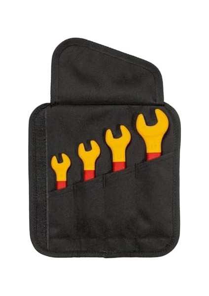 Professional Profesyonel Vde Açık Ağız Anahtar Takımı 4 Parça (1x Tek Ağız Anahtar 8mm; 1x Tek Ağız Anahtar 10MM; 1x Tek Ağız Anahtar 13MM; 1x Tek Ağız Anahtar 17MM) modelleri