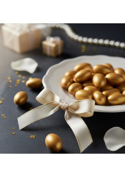 Gold "altın" Çikolatalı Badem Şekeri (200 Gr) fiyatları