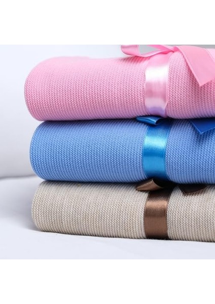 Dedi Dua Yumuşak Örme Bebek Battaniyesi, Oeko-Tex 100 Sertifikalı - Hipoalerjenik ve Isı Düzenleyici - Lüks Konfor, Nefes Alabilen Yapılı Çocuk Örtüsü, Bej 80X100 cm fiyatları