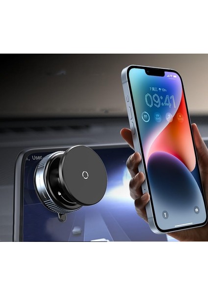 Kablosuz Araç Içi Cep Telefonu Tutucu Araç Içi Montaj Süper Güçlü Vakumlu Manyetik Telefon Tutucu K009