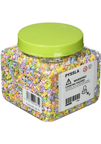 IKE-603.160.73 Pyssla Ütü Boncukları, Pastel Renkler fiyatları