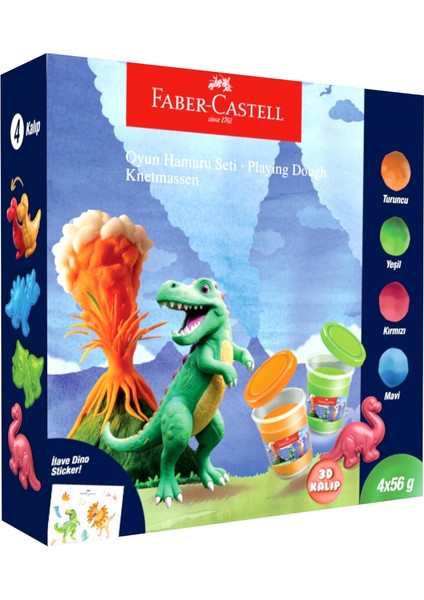 Dino Oyun Hamuru Seti