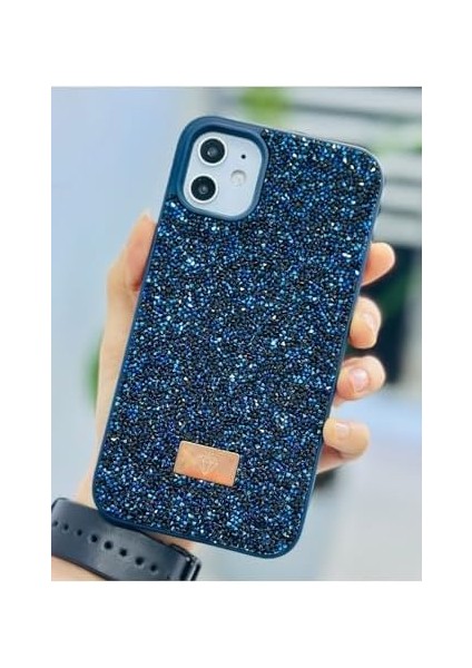 Aksesuar 11 ile Uyumlu Tasarımlı Taşlı Işıltılı Parlak Pırlanta Silikon Kılıf fiyatları