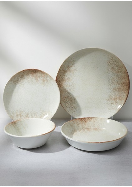 24 Parça 6 Kişilik Porselen Yemek Takımı fiyatları