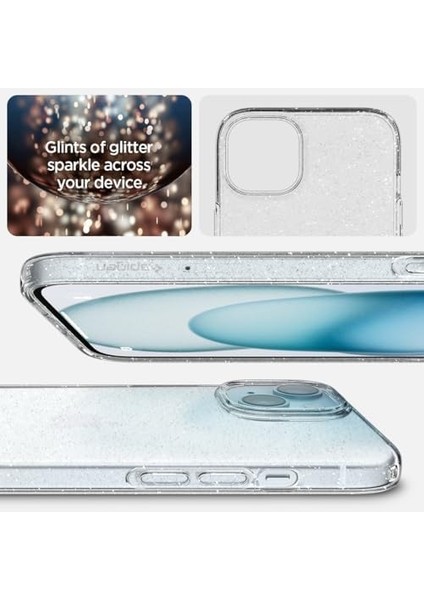 15 Plus ile Uyumlu Kılıf Crystal Glitter Crystal Quartz - ACS06648 fiyatları