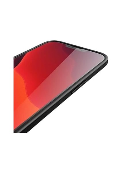 13 Mini ile Uyumlu Niss Deri Silikon Şok Emici Kaymaz Çizilmeye Dayanıklı 360° Koruma Telefon Kılıfı - Siyah fiyatları