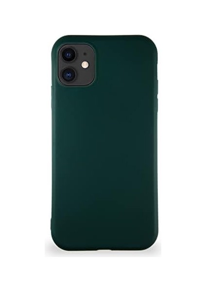 Kzy Iletişim 11 ile Uyumlu Kılıf Soft Premier Renkli Silikon Kapak - Yeşil fiyatları