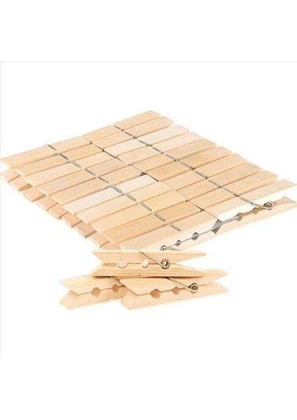 Çamaşır Mandalı 72&apos;li Orta Boy Paket