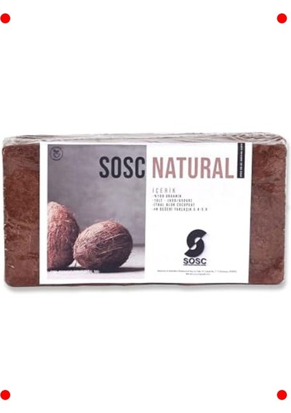 Organik Hindistan Cevizi Torfu 10 Litre