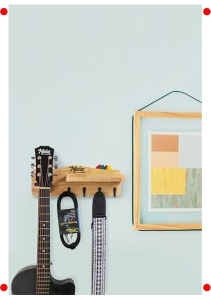 Ahşap Gitar Standı & Duvar Askısı - Şık ve Sağlam modelleri
