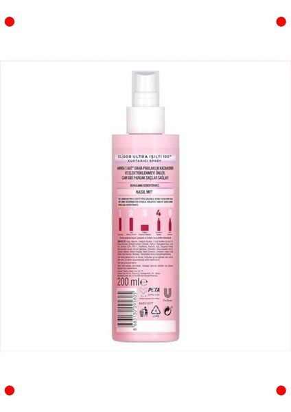 100 Kurtarıcı Işıltı Veren Saç Spreyi 200 ml fiyatları