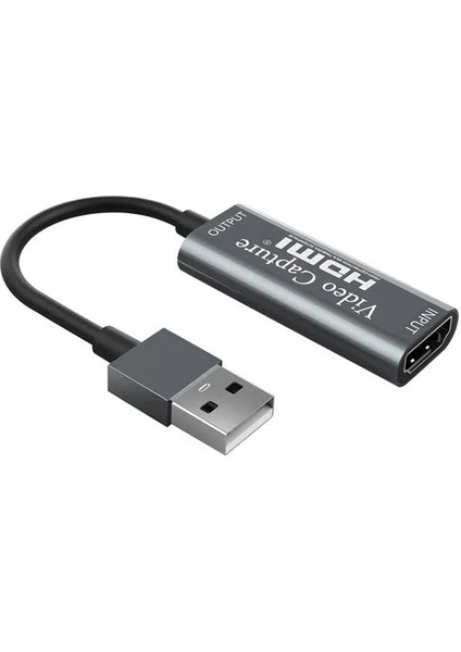 HDMI 1080P 4K 30Hz Video Capture Görüntü Kartı (Usb 2.0 Girişli)