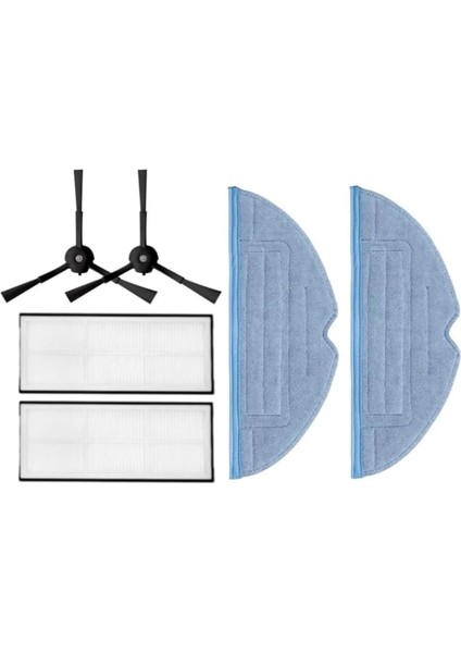 Roborock S8/s8+ Süpürge Modelleri ile Uyumlu Ikili Set