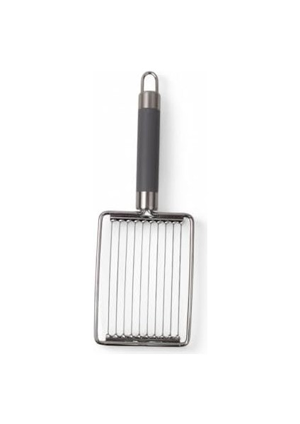 Paslanmaz Çelik Silikon Saplı Testere Ağızlı Dilimleyici - Sebze ve Meyve Şekillendirici, Ergonomik, Bulaşık Makinesinde Yıkanabilir Mutfak Dilimleyici modelleri