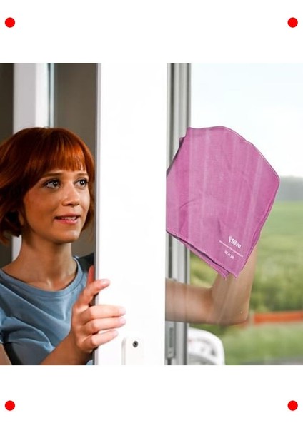 3'lü Mikrofiber Cam Temizleme Bezi Seti modelleri