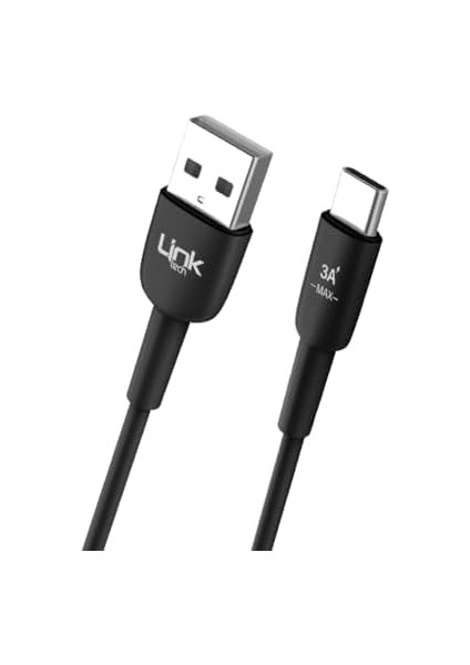 K602 Safe USB - Type-C 3A Data ve Şarj Kablosu 1mt Siyah fiyatları