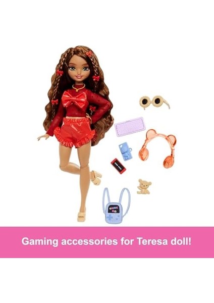 ™ Teresa Bebek ve Aksesuarları Rüya Arkadaşlar™ Teresa™ Bebek ve Video Oyunu Temalı 10 Parça Aksesuar HYC23 fiyatları