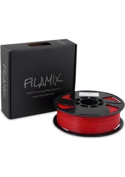 Pla + 1.75 mm Filament 1 kg Kırmızı