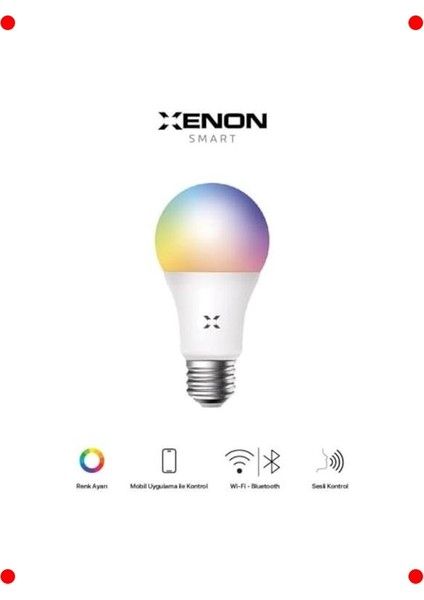 Akıllı Wi-Fi Rgb LED Ampul Mobil Uygulama Uyumlu fiyatları