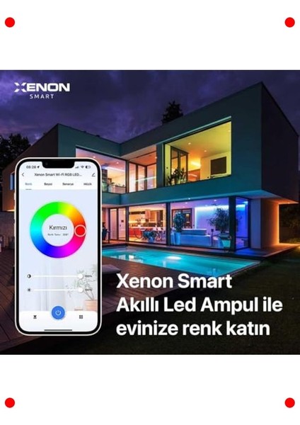 Akıllı Wi-Fi Rgb LED Ampul Mobil Uygulama Uyumlu fırsatları