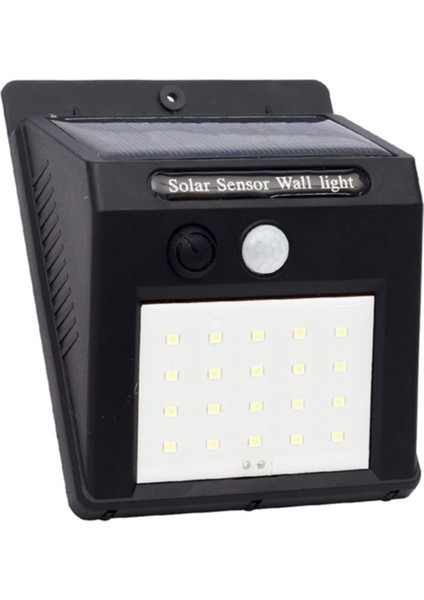 SM-8006 Solar Sensörlü Duvar Tipi 20 Ledli LED