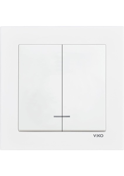 Karre 55 Beyaz Işıklı Komütatör C1 Mekanizma