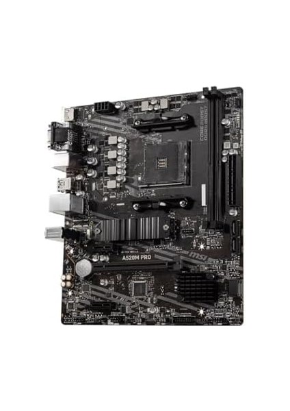 A520M Pro Am4 Ddr4 4600(OC) VGA DVI HDMI M.2 Usb3.2 Matx Anakart fiyatları