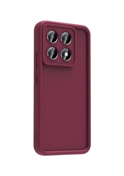 Mi 14T Pro ile Uyumlu Kılıf Kamera Korumalı Ananas Kapak, Şık, Tam Uyumlu, Darbeye Dayanıklı, Kamera Korumalı - Siyah modelleri