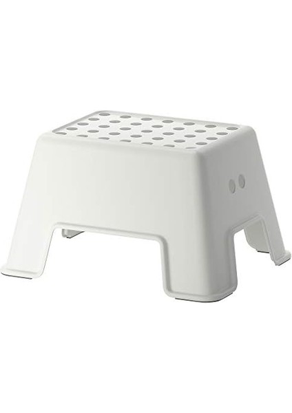 Bolmen Tabure Olarak Kullanılır Kaymaz 25 cm 2 Renkler, Plastik, Beyaz, 44 x 35 x 25 cm fiyatları