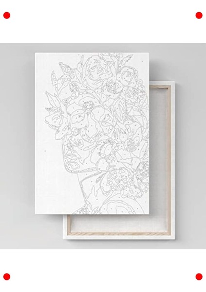 Sayılarla Boyama Tuval Seti (40X50 Cm, Yeşil Kapı) modelleri