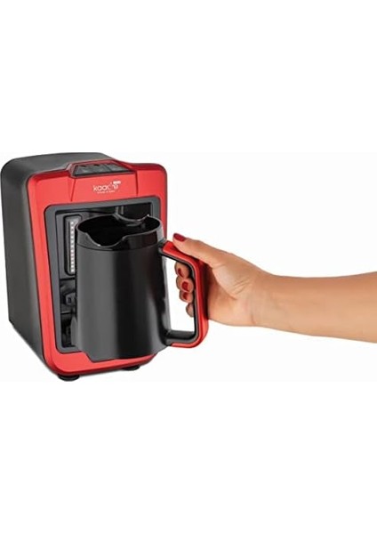 Ka 4 Fincan Kapasiteli Közde & Sütlü Türk Kahvesi Makinesi Rouge modelleri