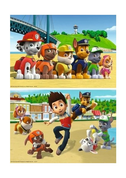 2 x 24 Parça Yapboz Paw Patrol (90648) modelleri