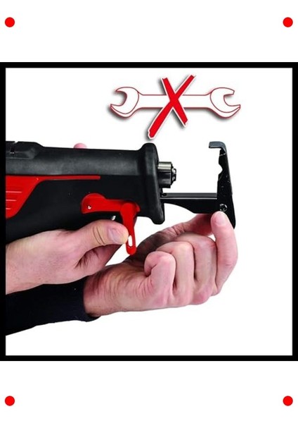 Güçlü Kılıç Testere, Aletsiz Bıçak Değişimi indirimleri