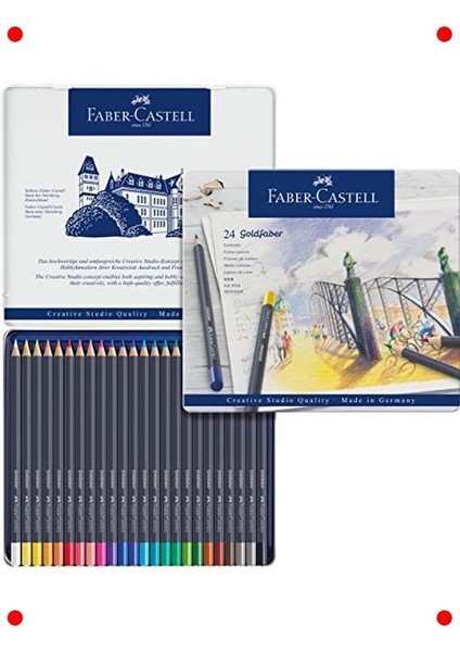 24 Renk Sulu Boya Kalemi Seti - Yüksek Pigmentli, Dayanıklı fiyatları